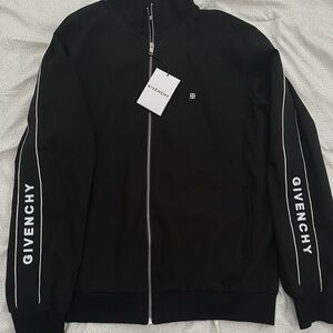 Givenchy Black Zip-Up Jacket & Pants